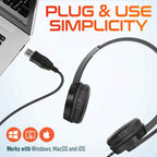Delton 12Y USB Classroom Headset with Microphone