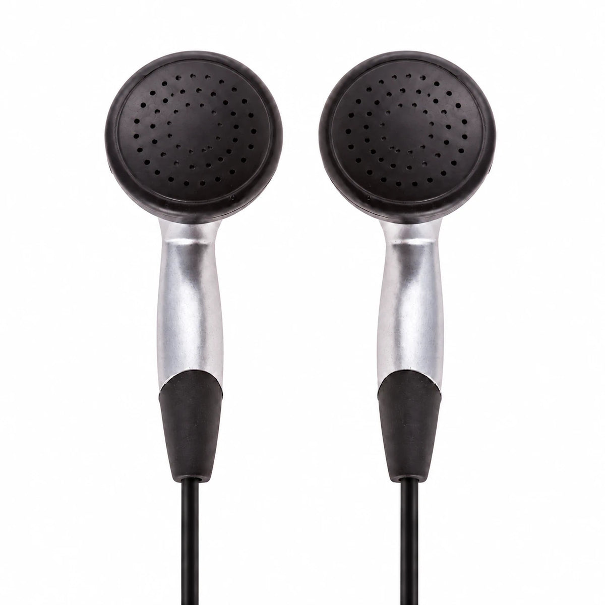 Silver School Earbuds, Individually Packaged, 3.5mm – LH-8