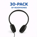Essential Classroom Headphones 30 Pack