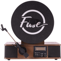 Fuse Audio WRAP vertical vinyl record player with Bluetooth modern design