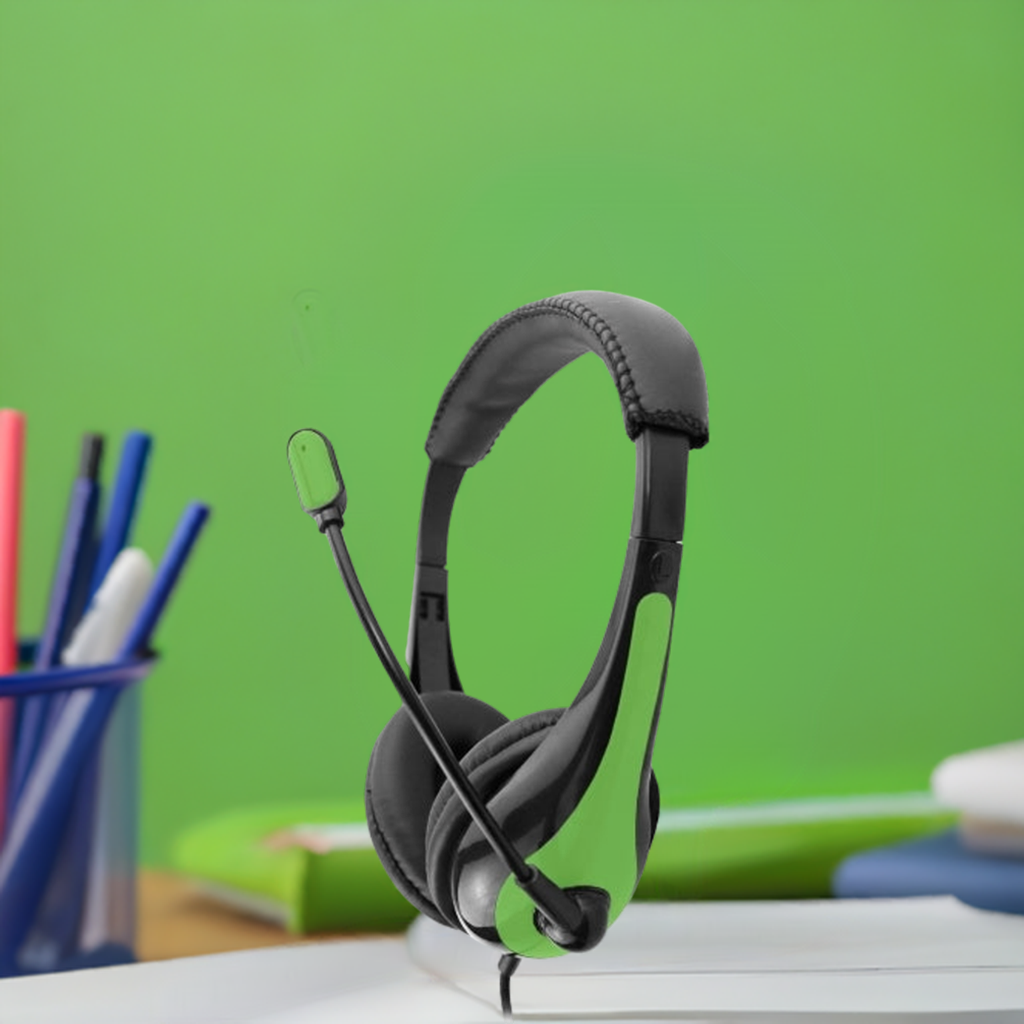 Auriculares avanzados de la escuela