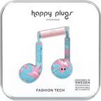 Earbuds Plus with Mic in Botanica Exotic by Happy Plugs