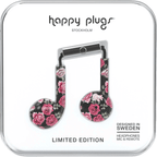 Earbuds Plus with Mic in Vintage Roses by Happy Plugs