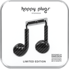 Earbuds Plus with Mic in Carbon Fiber by Happy Plugs