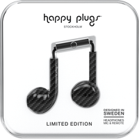 Thumbnail for Earbuds Plus with Mic in Carbon Fiber by Happy Plugs