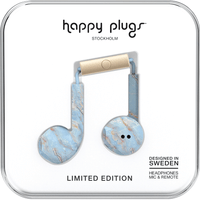 Thumbnail for Earbuds Plus with Mic in Blue Quartz by Happy Plugs