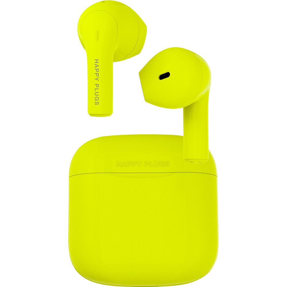 Joy True Wireless Earbuds in Yellow by Happy Plugs