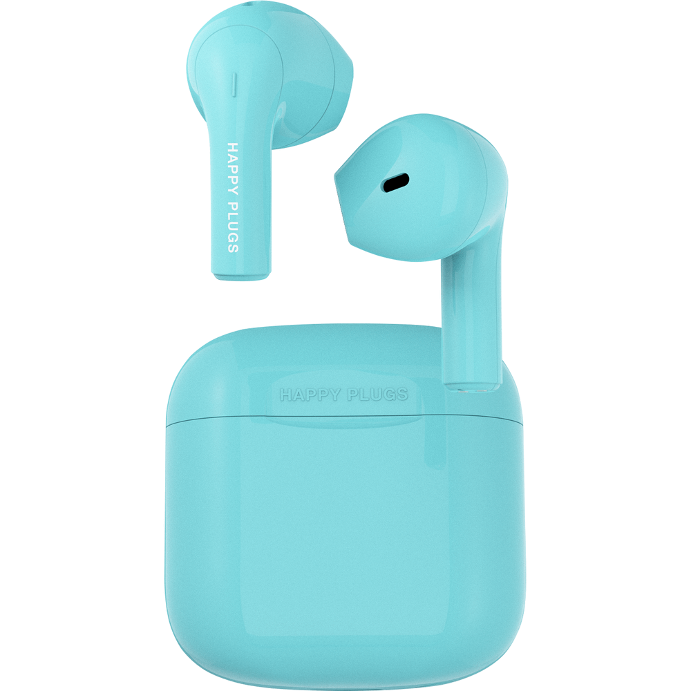 Joy True Wireless Earbuds in Turquoise by Happy Plugs