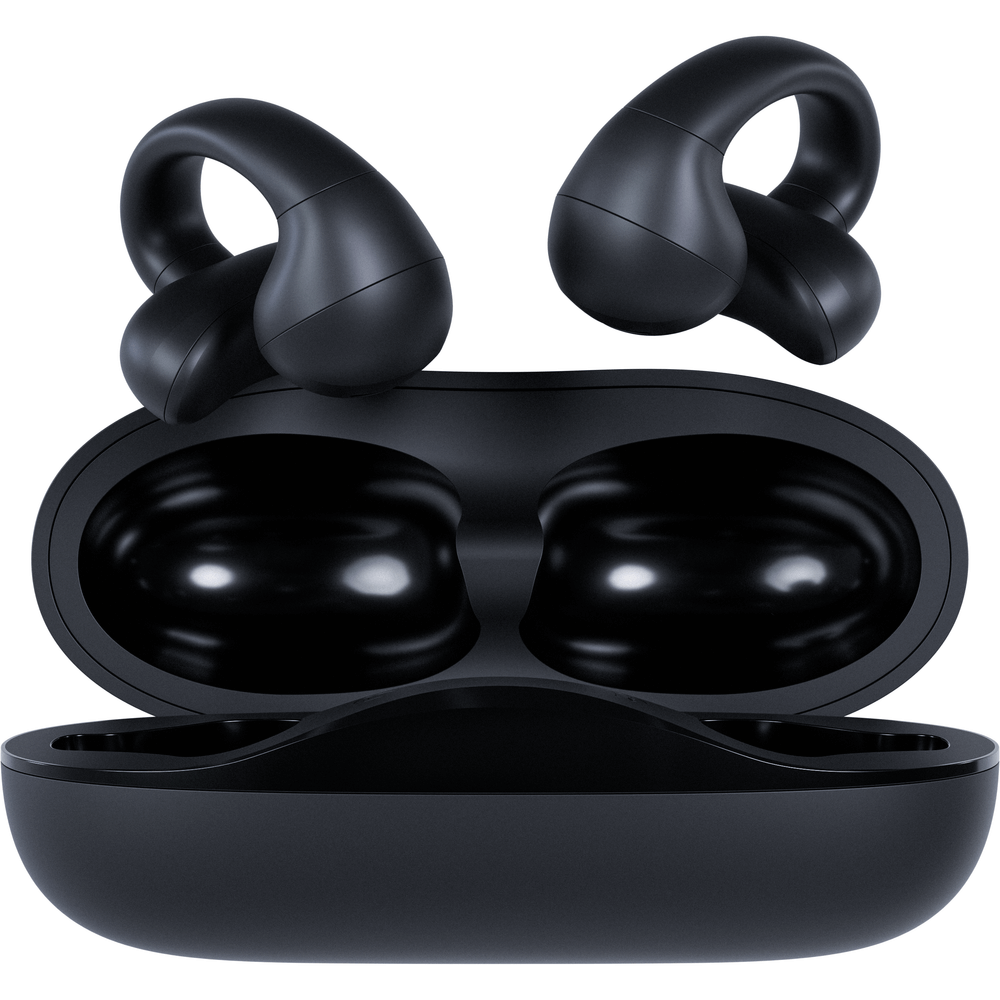 Clip Earbuds in Black by Happy Plugs