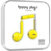 Thumbnail for Earbuds Plus with Mic in Yellow by Happy Plugs
