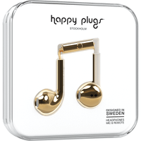 Thumbnail for Earbuds Plus with Mic in Gold by Happy Plugs