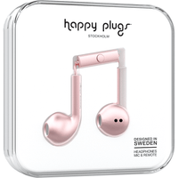 Thumbnail for Earbuds Plus with Mic in Pink Gold by Happy Plugs