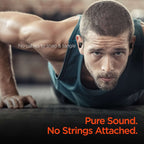 Bluetooth active true wireless earbuds for workouts and daily use