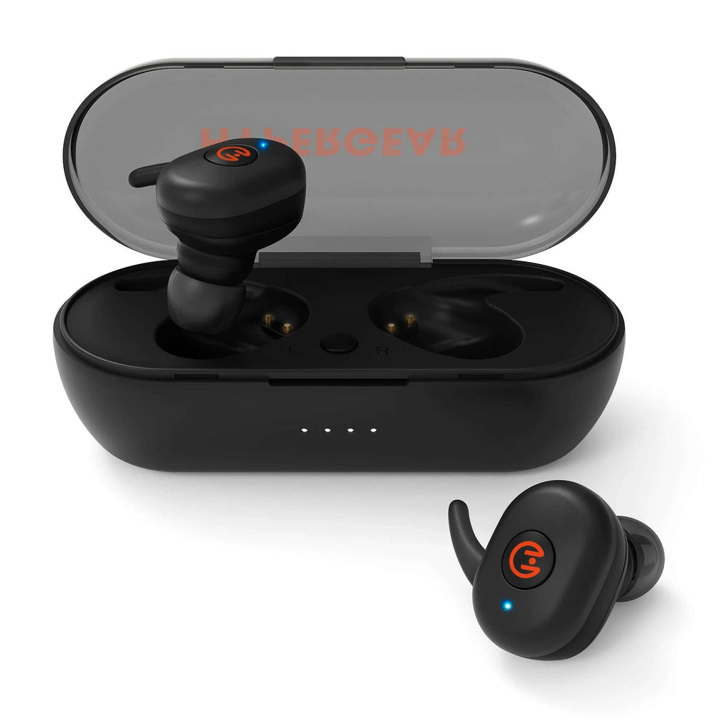 Active true wireless earbuds in black for music, calls, and everyday listening