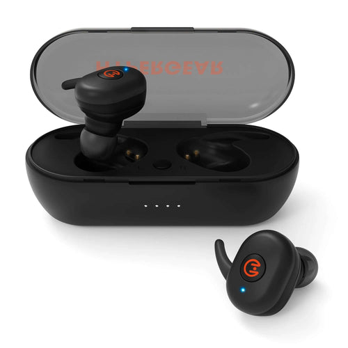 Active true wireless earbuds in black for music, calls, and everyday listening