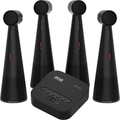 IPEVO QUARTET bundle with four VOCAL speakerphones and wireless hub for conference meetings
