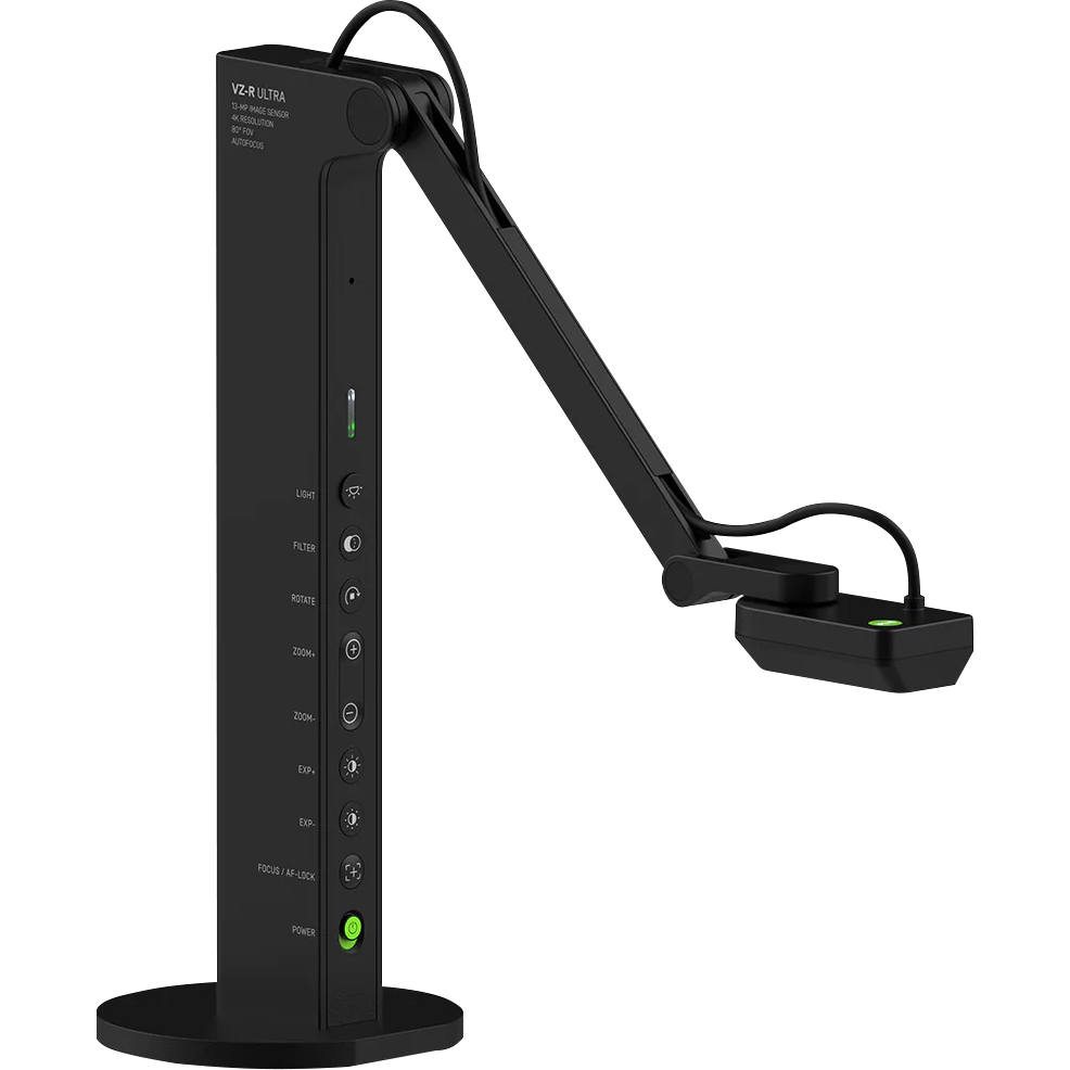 VZ-R ULTRA 13MP Dual Mode Document Camera – Ipevo