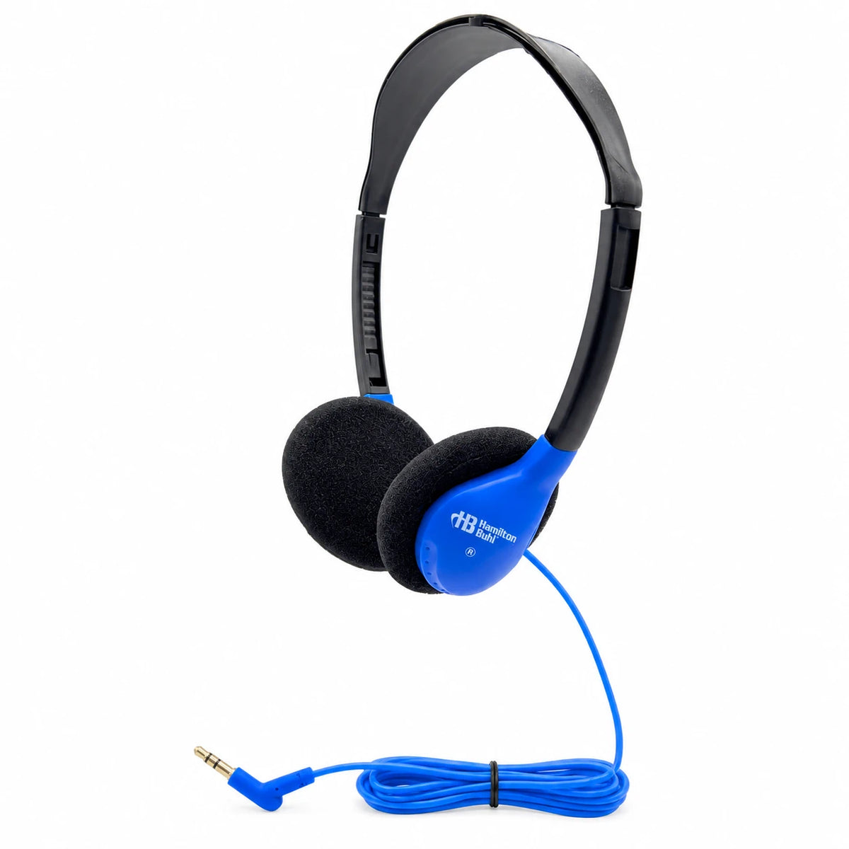 SchoolMate HA2 On-Ear Stereo Headphone - Blue - 200 Pack