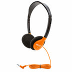 SchoolMate HA2 On-Ear Stereo Headphone - Orange - 200 Pack