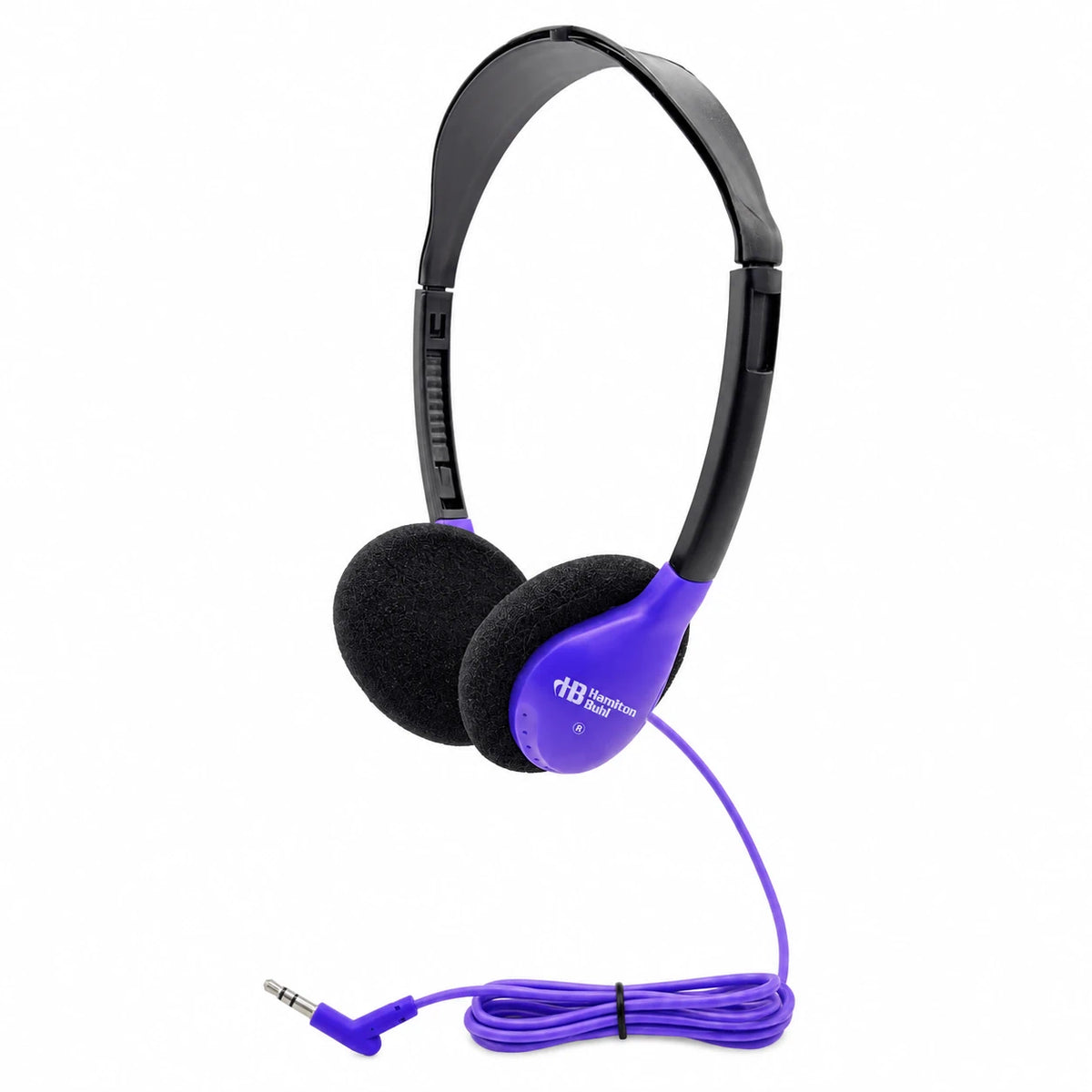 SchoolMate HA2 On-Ear Stereo Headphone - Purple - 200 Pack