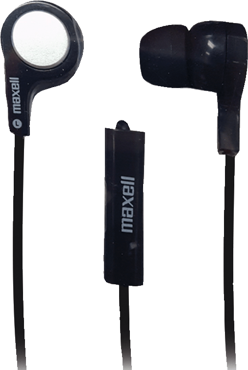 Bass 13 In-Ear Earbuds with  Mic  Maxell Media