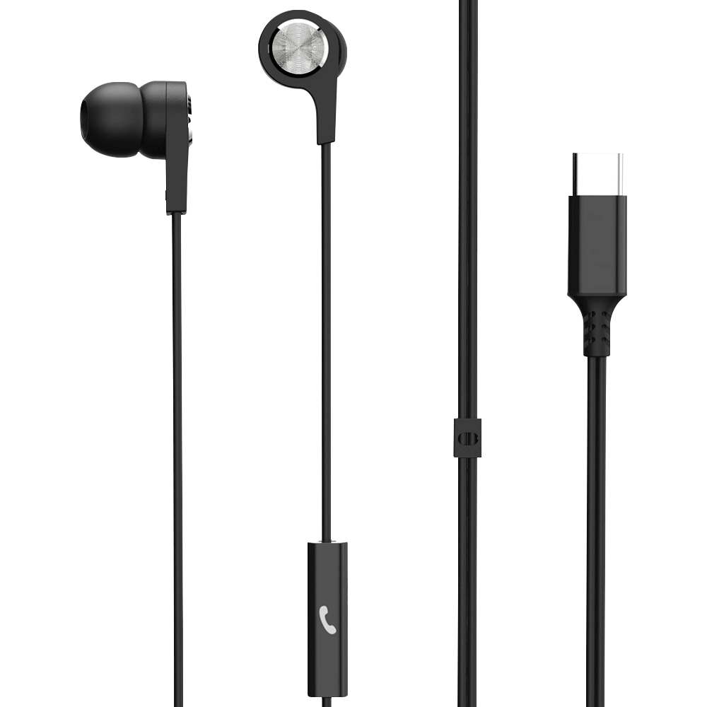 Sync Up Type-C In-Ear Earbuds with Mic  Maxell Media