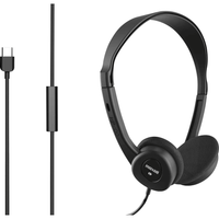 Thumbnail for HP-101 Wired USB-C On-Ear Headphones  Maxell Media