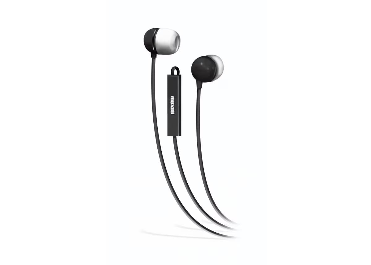 In-Ear Earbuds with Mic  Maxell Media