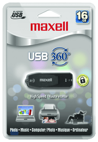 Thumbnail for 360 Degree USB 2.0 Flash Drive  Maxell Media