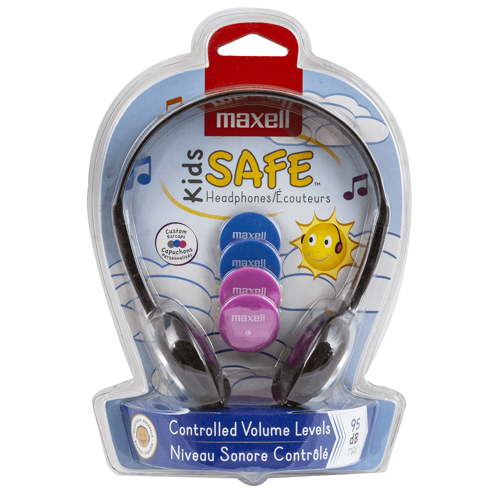 Kids Safe On-Ear Headphones  Maxell Media