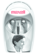 Maxell EB-125 stereo earbuds wired in-ear earphones