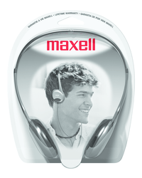 Thumbnail for HP-200F Lightweight Stereo Headphones  Maxell Media