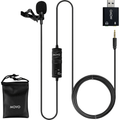 Movo universal USB computer microphone for recording and streaming