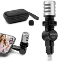 Movo Lightning mini microphone for smartphone video and audio recording