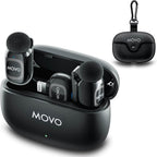 Movo NanoMic dual wireless microphone system Lightning for iPhone recording
