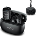 Movo NanoMic dual wireless mic system for cameras micro USB receiver