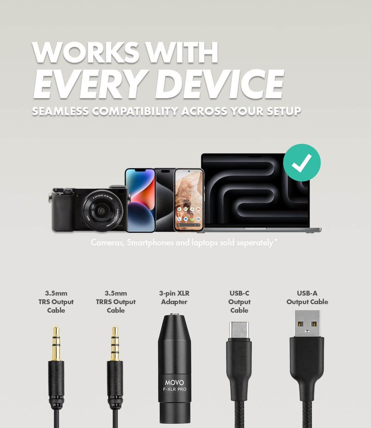 X1 Pro Shotgun Mic for Camera, Smartphone, Computer  Movo Photo