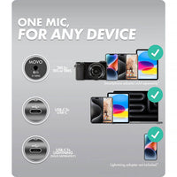Thumbnail for X1-Mini Shotgun Mic for Camera, Smartphone, Computer – Movo Photo