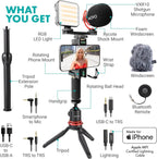 Movo iVlogger-PRO vlogging kit for smartphone video recording