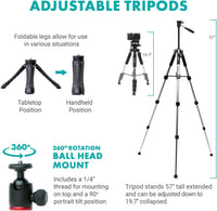 Thumbnail for iVlogger-PRO Vlogging Kit with Full-size Tripod  Movo Photo
