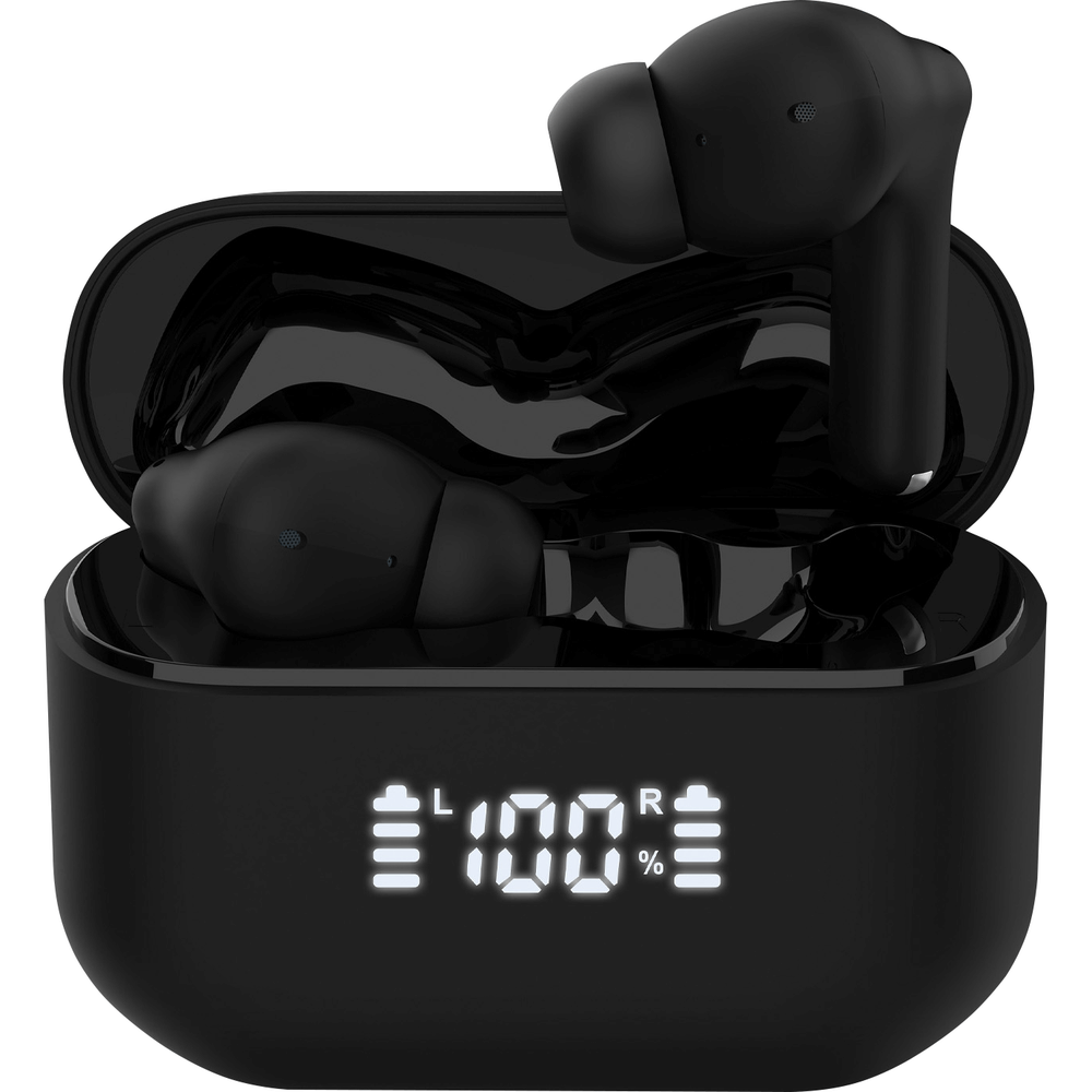 Naztech Xpods ANC true wireless earbuds black with charging case