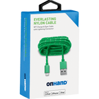 Everlasting Nylon USB-A to Lightning Charge & Sync Cable