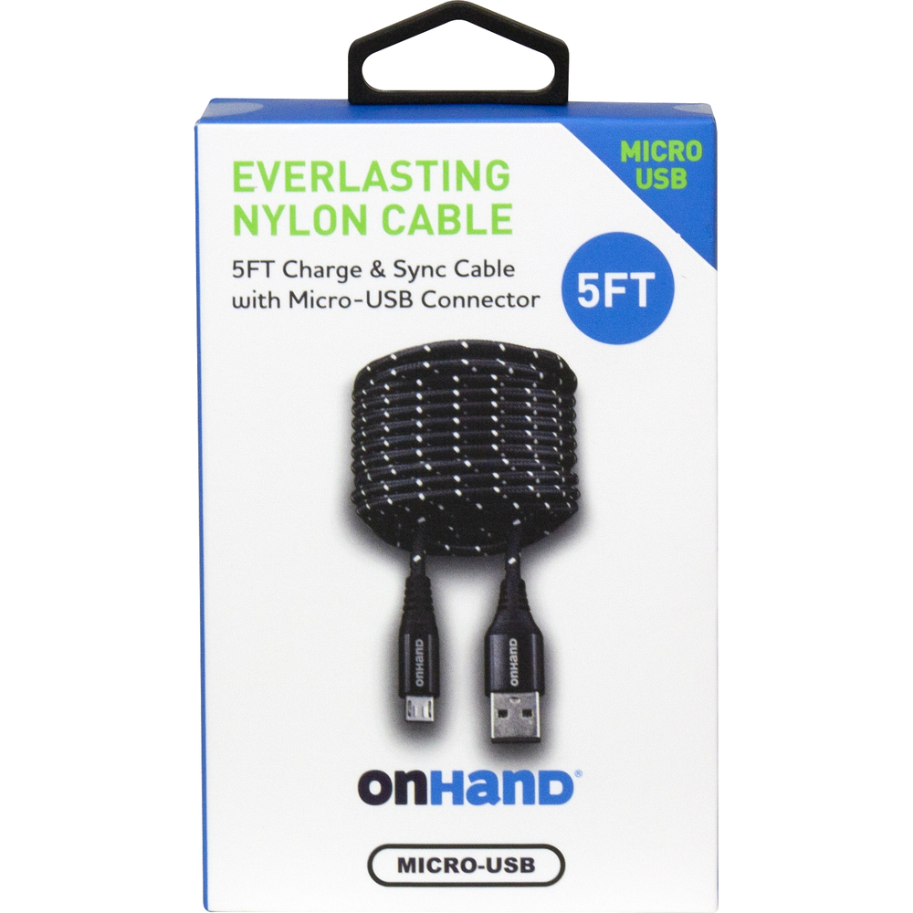 Everlasting Nylon Micro-USB Charge & Sync Cable