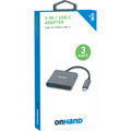 3-in-1 Adapter Hub USB-A HDMI USB-C