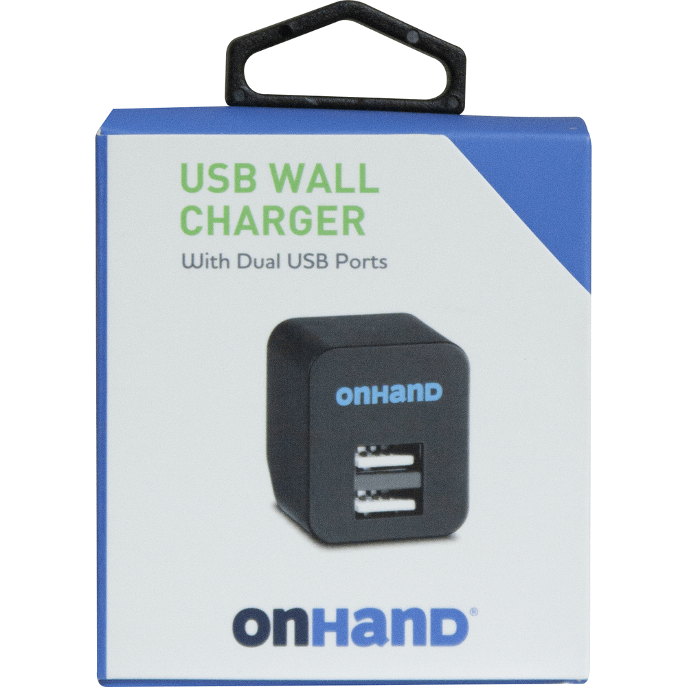 Dual-Port USB-A Wall Adapter (3.1A)
