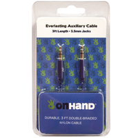 Thumbnail for Everlasting Nylon 3.5mm Auxiliary Cable