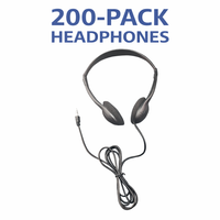 Thumbnail for Personal Economical Headphones 200 Pack
