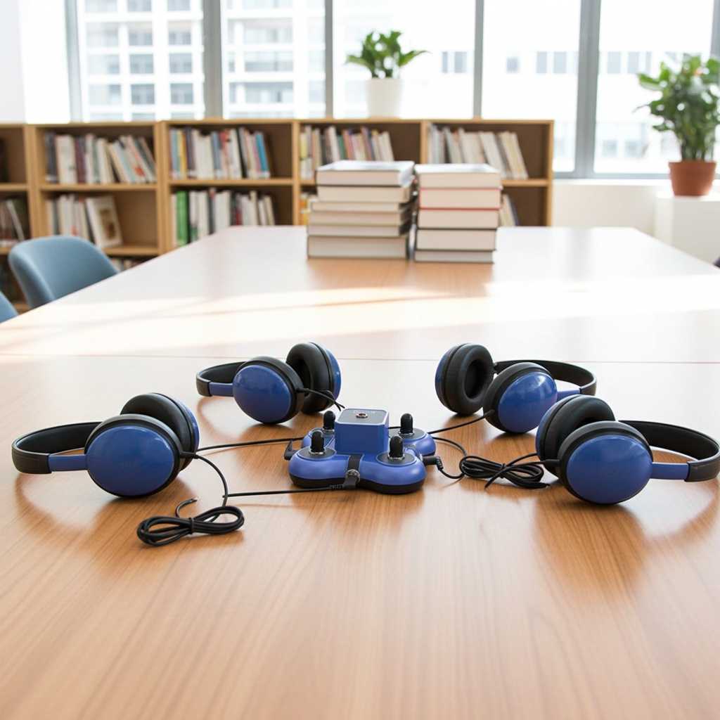 Kids Non-Powered Listening Center - Blue