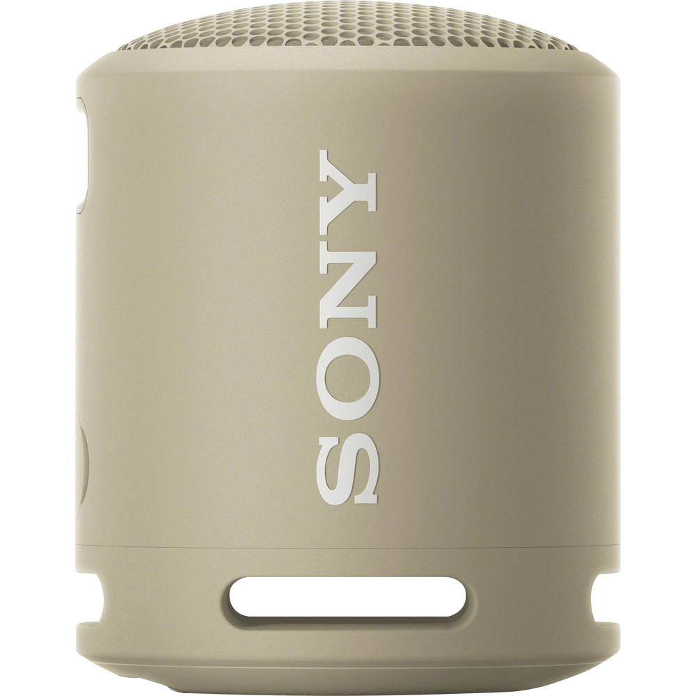Sony Extra Bass beige compact portable Bluetooth wireless speaker