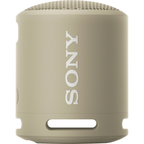 Sony Extra Bass beige compact portable Bluetooth wireless speaker